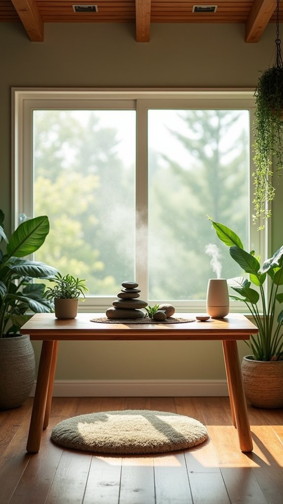zen tranquility and simplicity