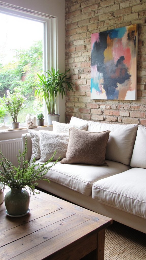 art enhances living space