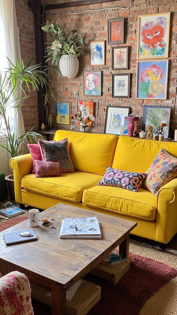 artistic elements enhance decor