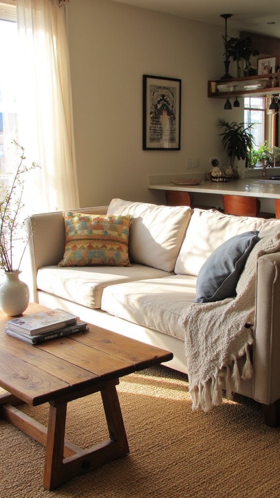 balanced inviting sofa decor