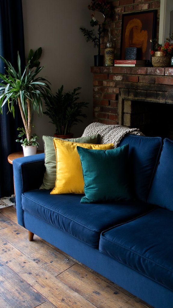 balancing vibrant color schemes