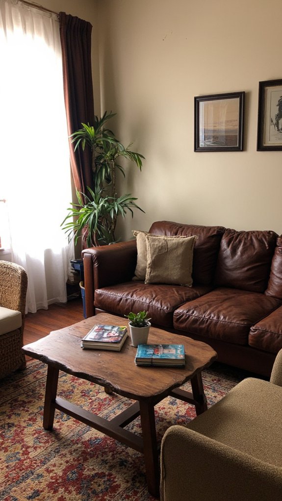 blend leather with fabric