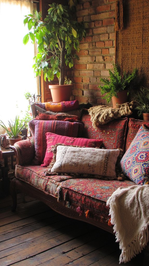 bohemian charm with texture