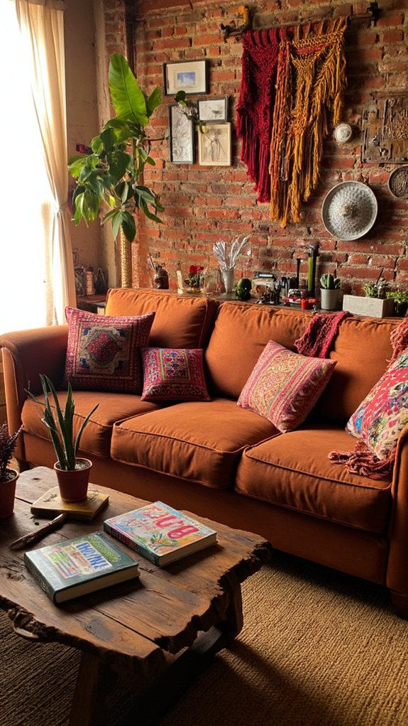 bohemian pattern and warmth