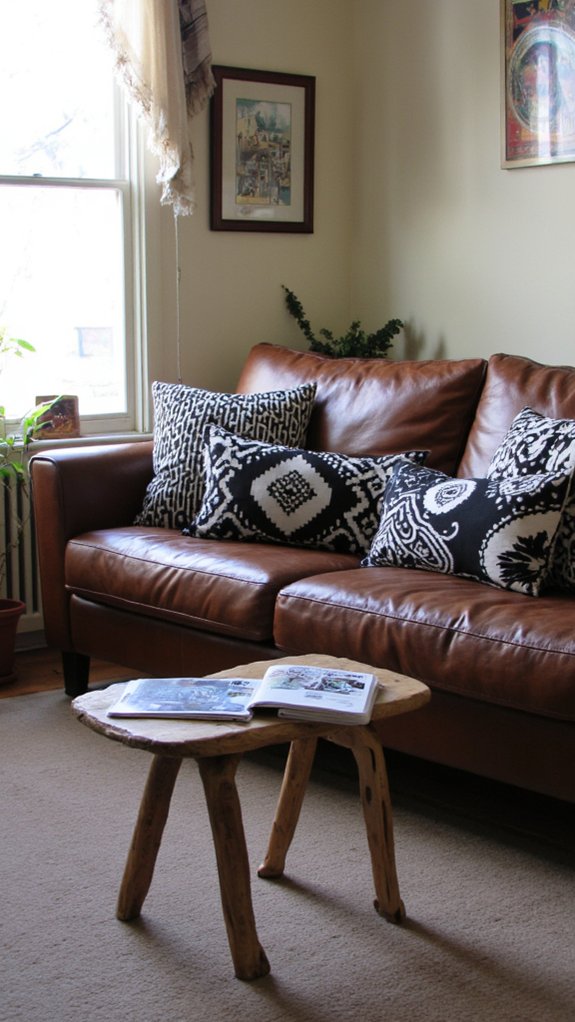 bold black and white accents