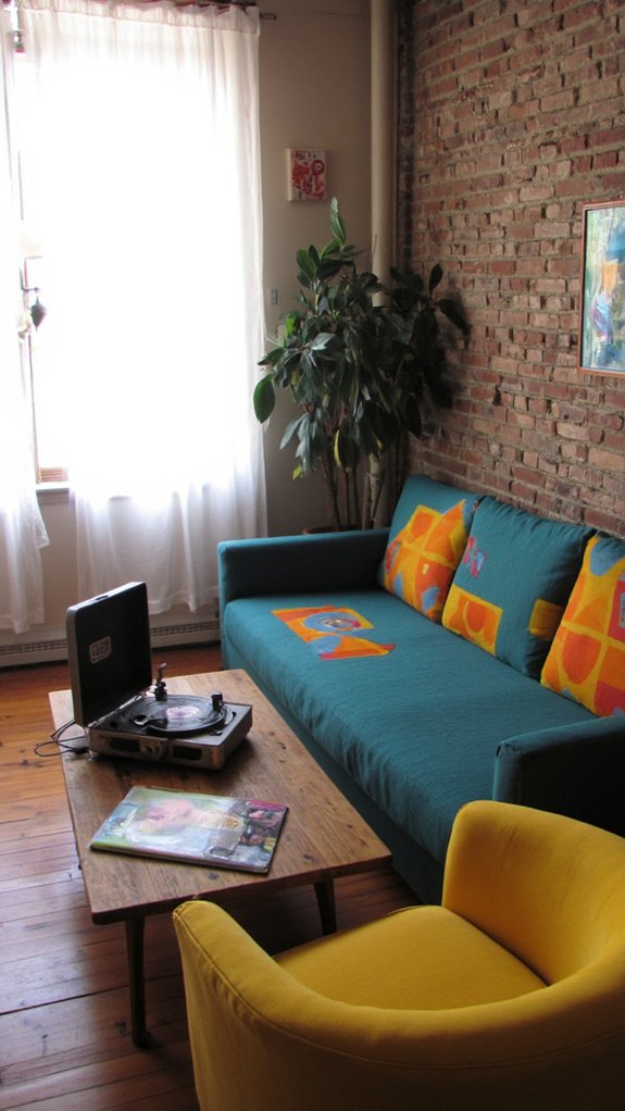 bold colors and patterns