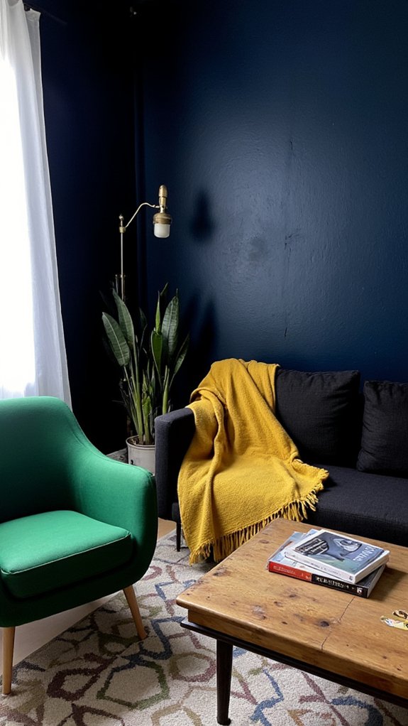 bold colors energize spaces