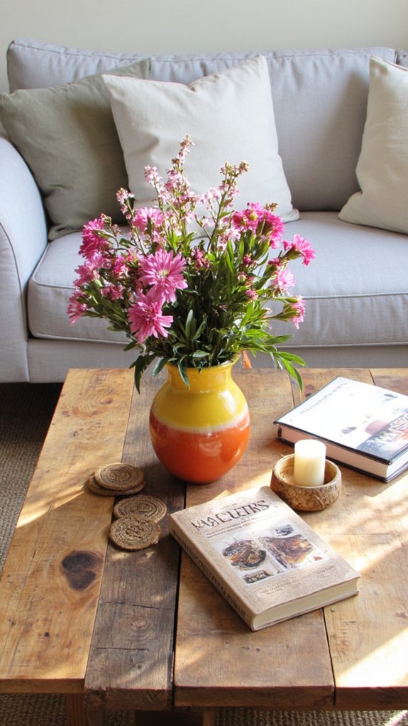 bold floral centerpiece idea