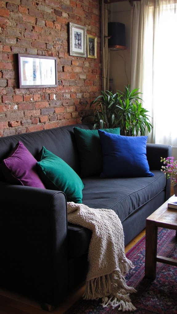 bold jewel tones statement