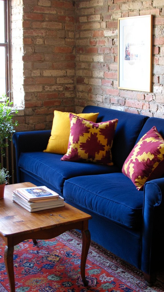 bold patterns enhance decor