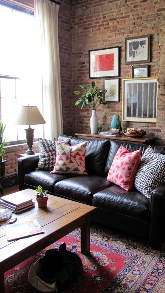 bold patterns enhance decor