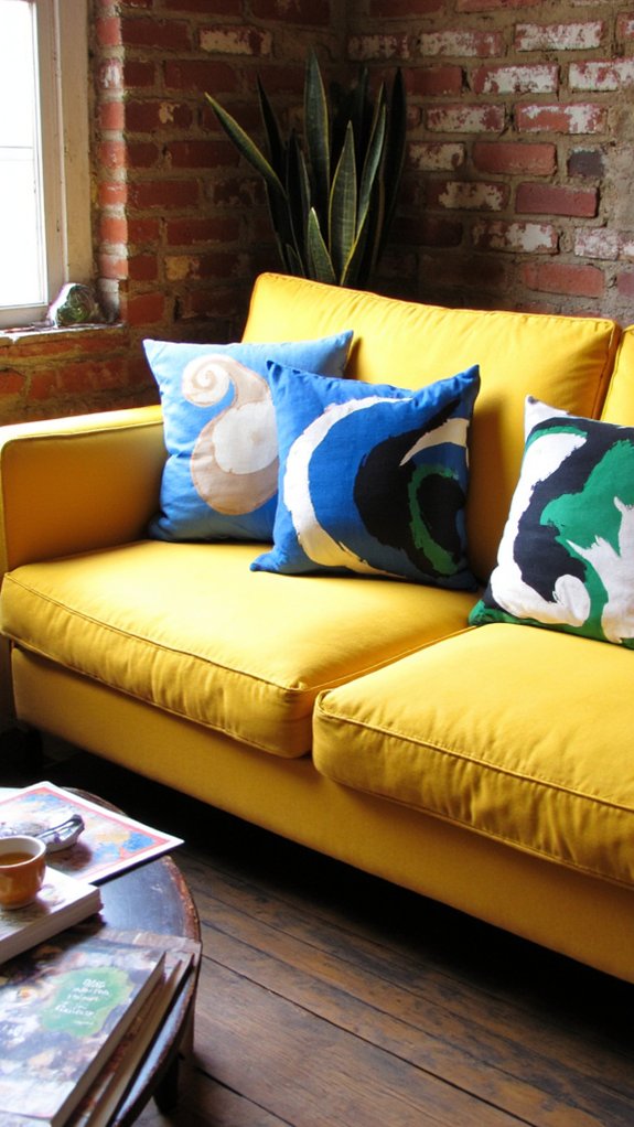 bold patterns enhance decor