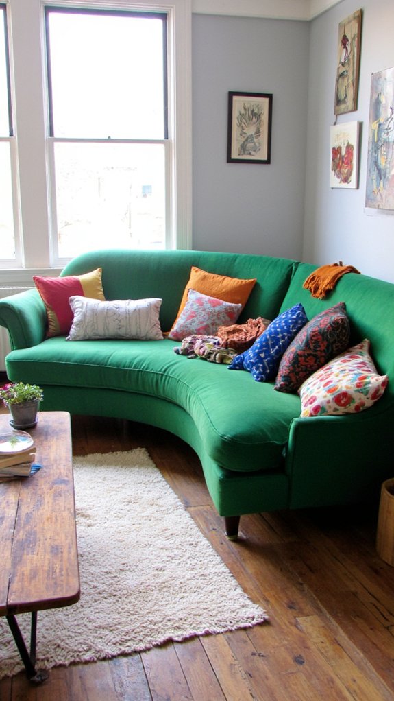 bold unique conversation starting sofas