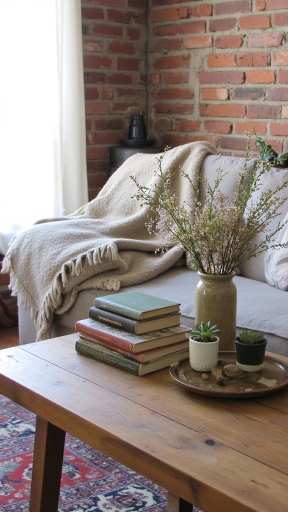 books as decorative elements