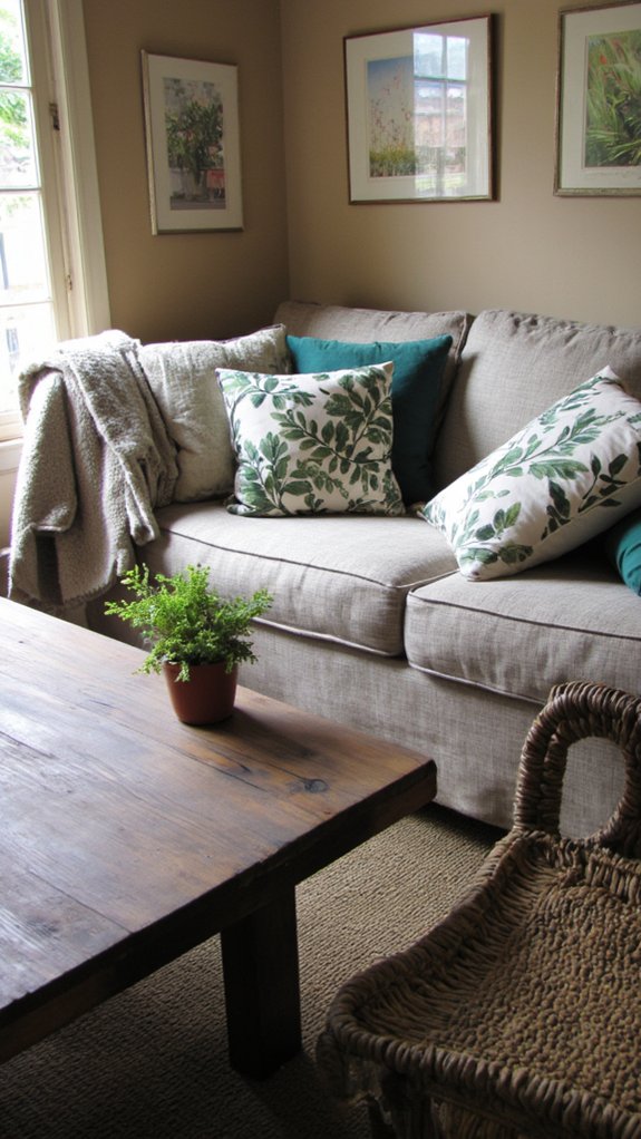 botanical prints for cushions