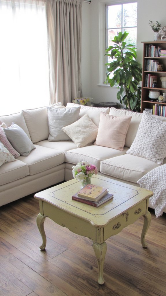 bright airy living spaces