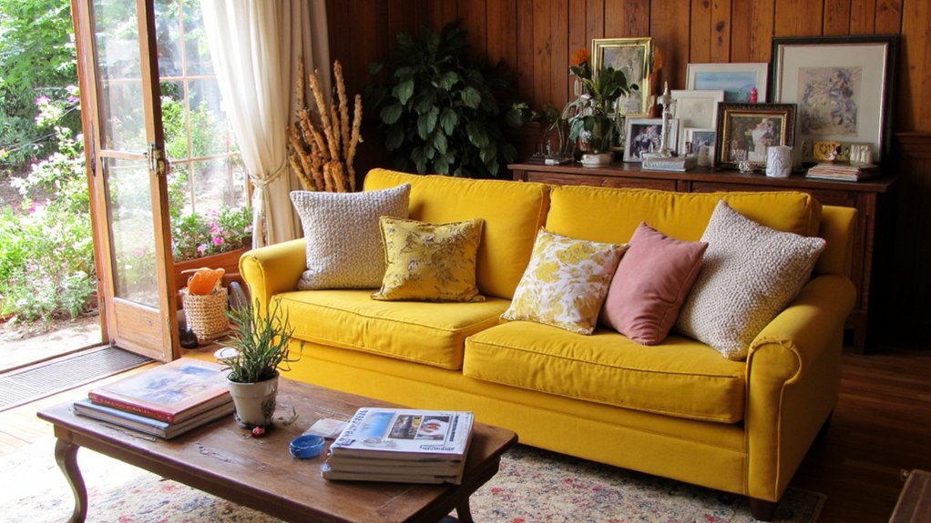 bright and cheerful decor