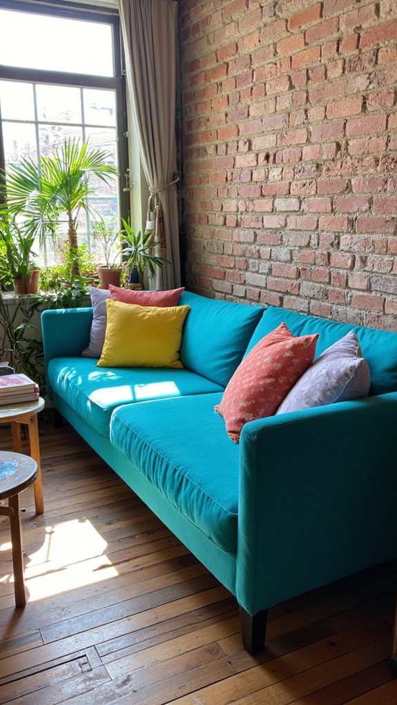 brighten up small spaces