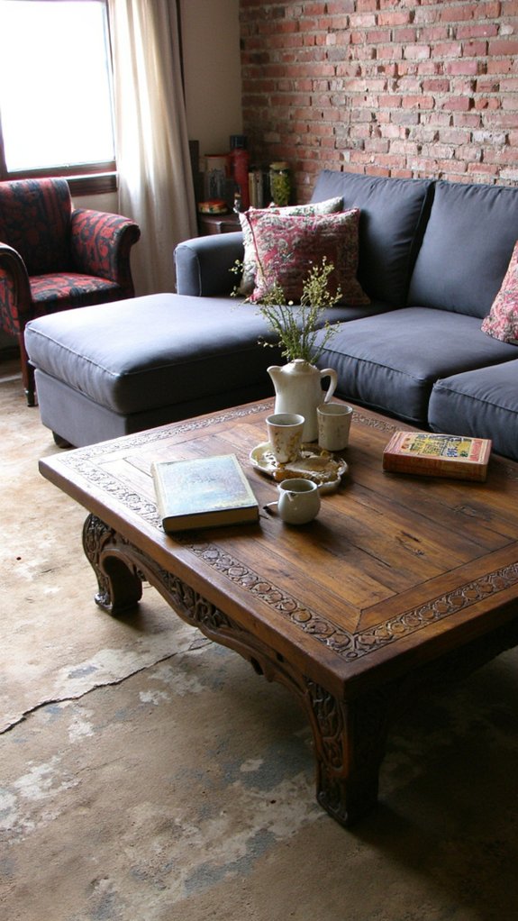 charming vintage inspired coffee tables