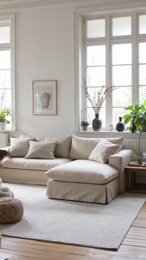 chic sofas with storage
