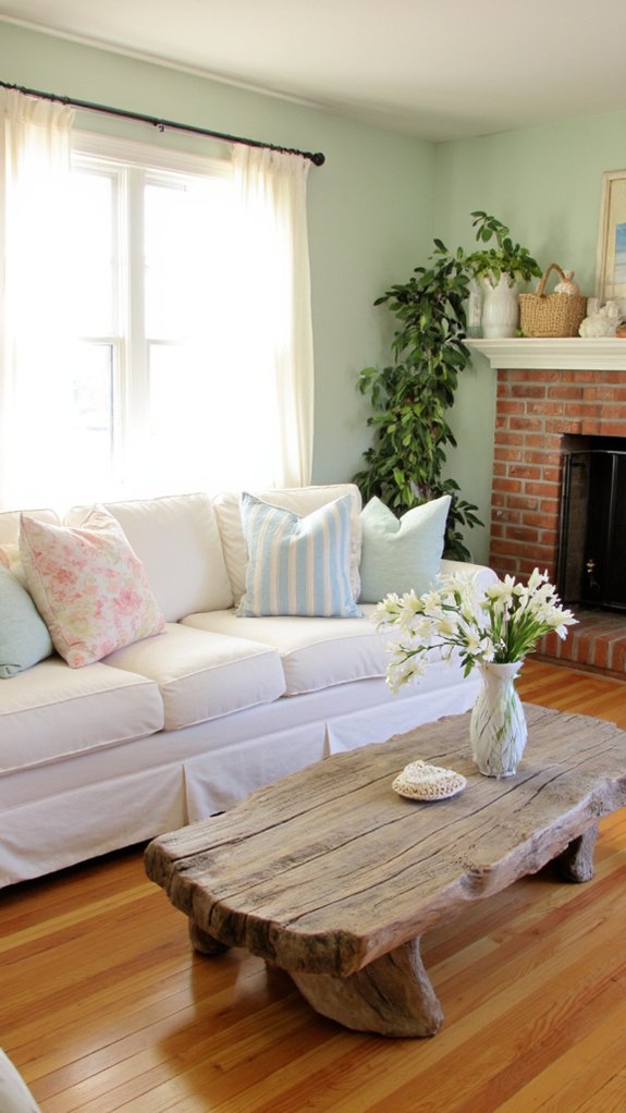 coastal charm with sunlight