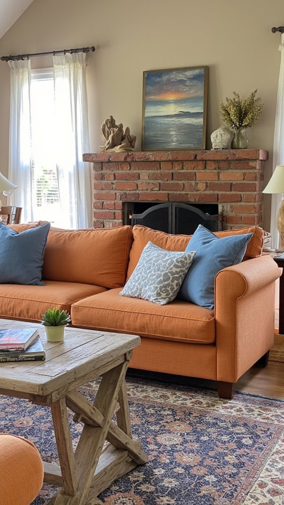 coastal colors and textures