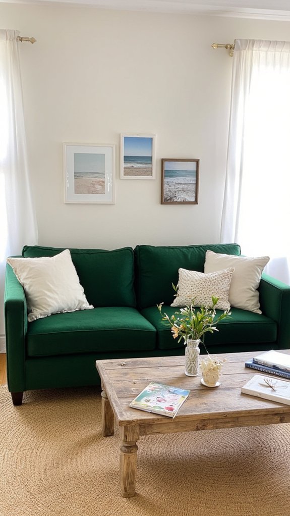 coastal neutrals with vibrancy