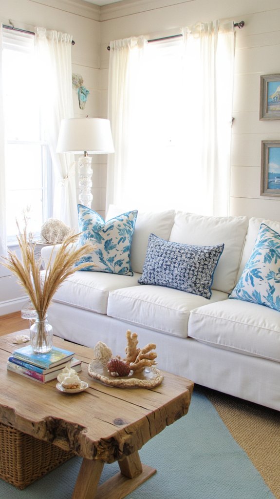 coastal retreat with accents