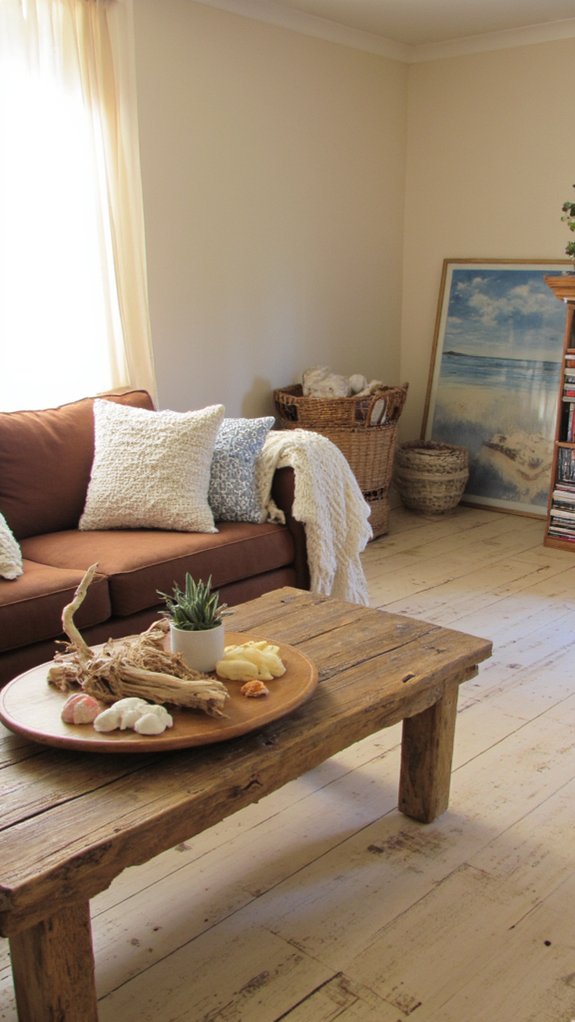 coastal serene living room