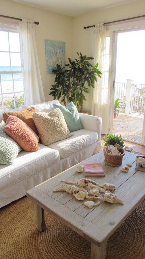 coastal serenity and warmth