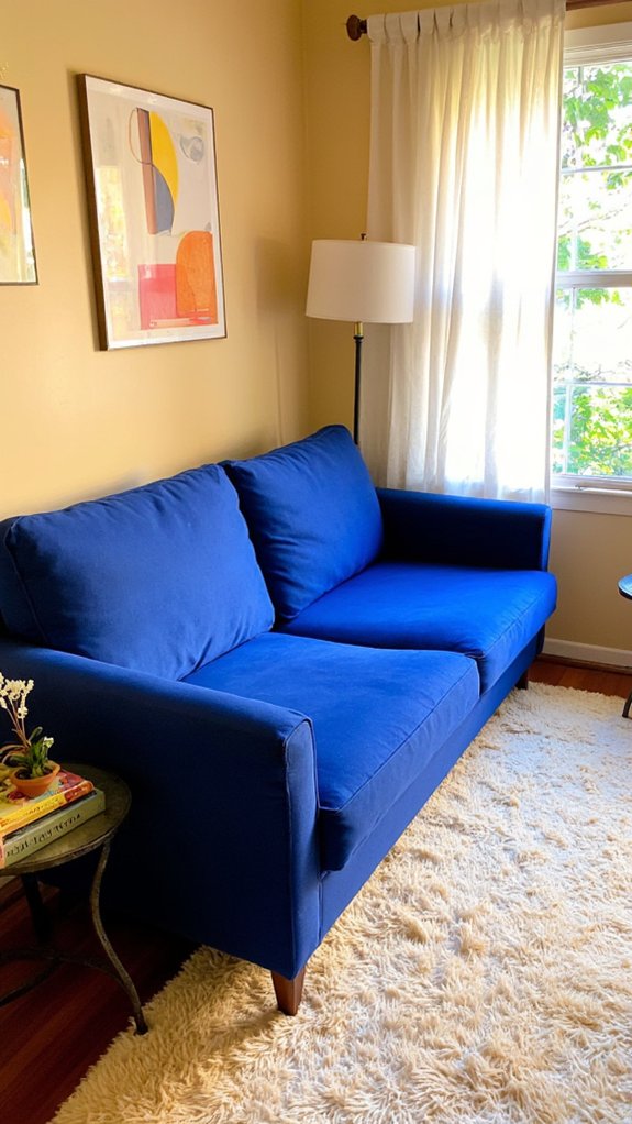 cobalt blue and navy