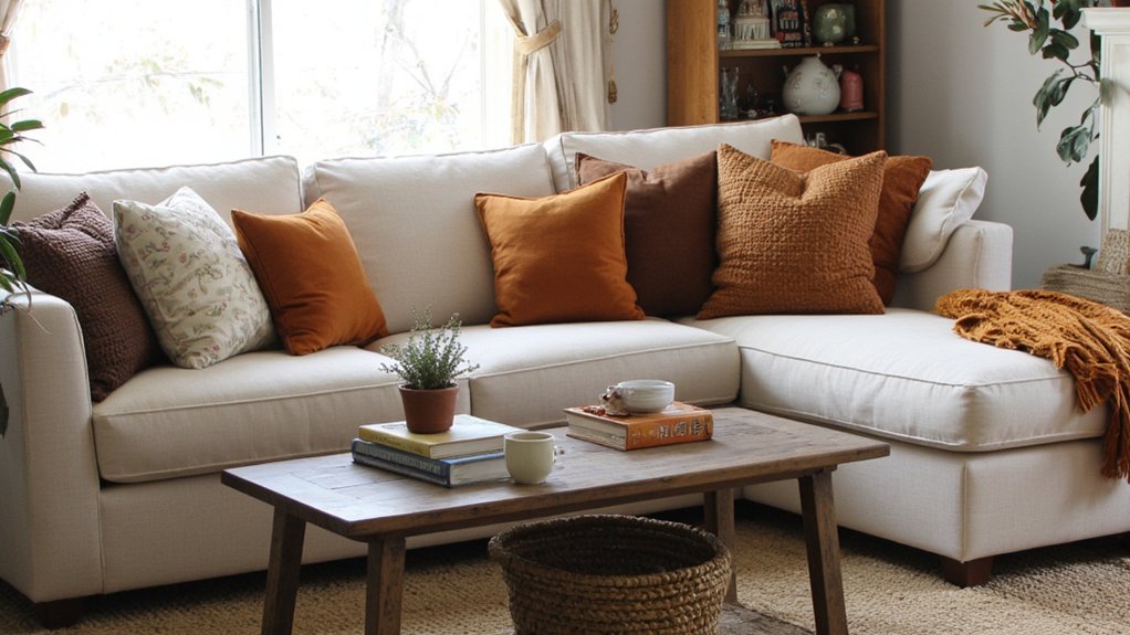 19 Coffee Table Ideas for Sectional Sofas for Balanced Styling coffee table styling tips