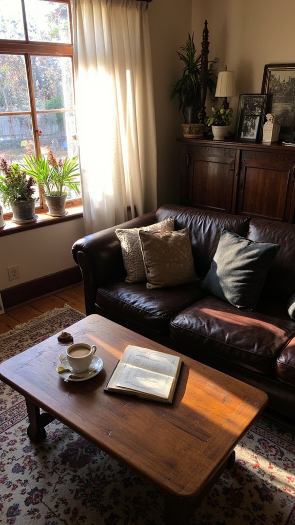 cohesive vintage decor blend