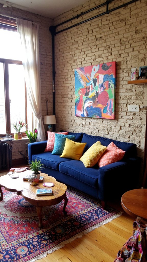 colorful accessories enhance sophistication