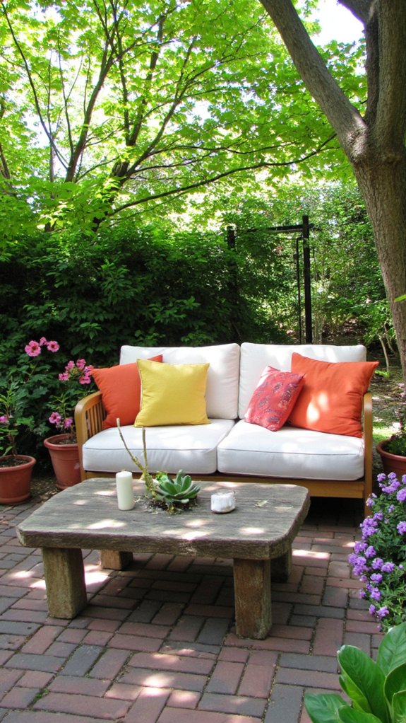 comfortable and durable outdoor seating