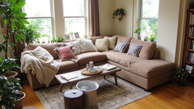 comfortable l shape sofa layouts