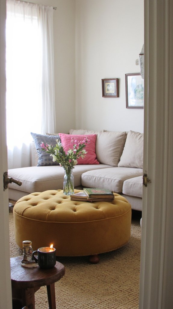 comfortable multifunctional living decor