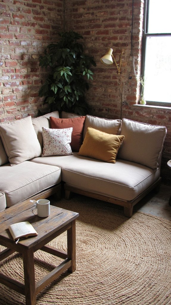 comfortable stylish relaxation space