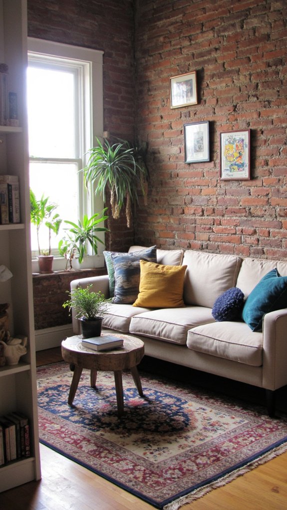 cozy alcove sofa retreat