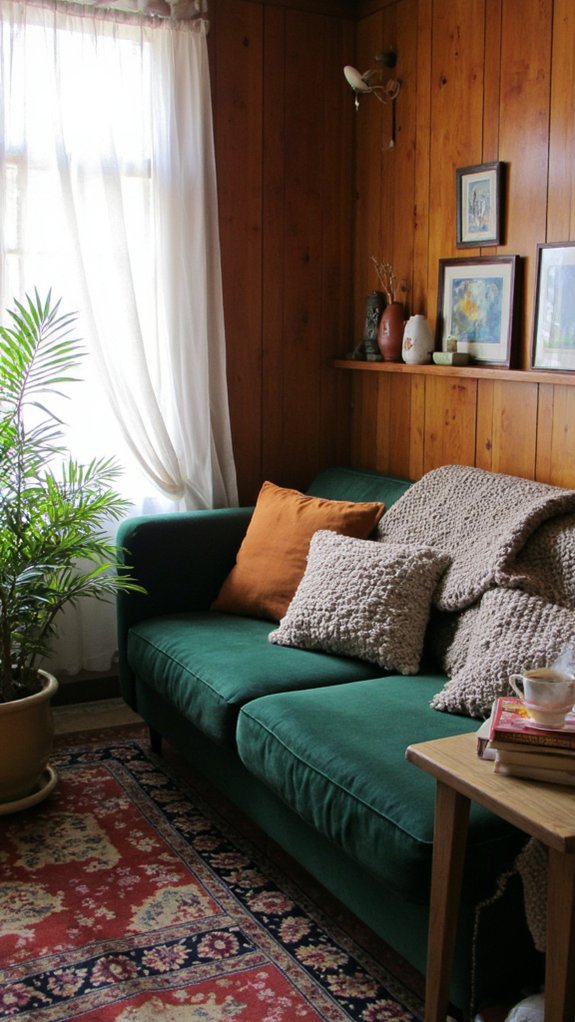 cozy comfortable reading nook