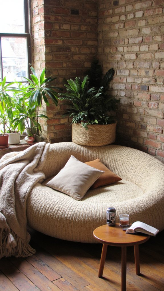 cozy corner relaxation spot