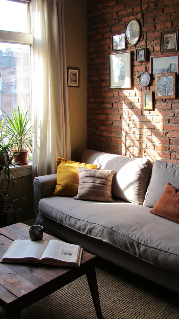 cozy corner sofa arrangement