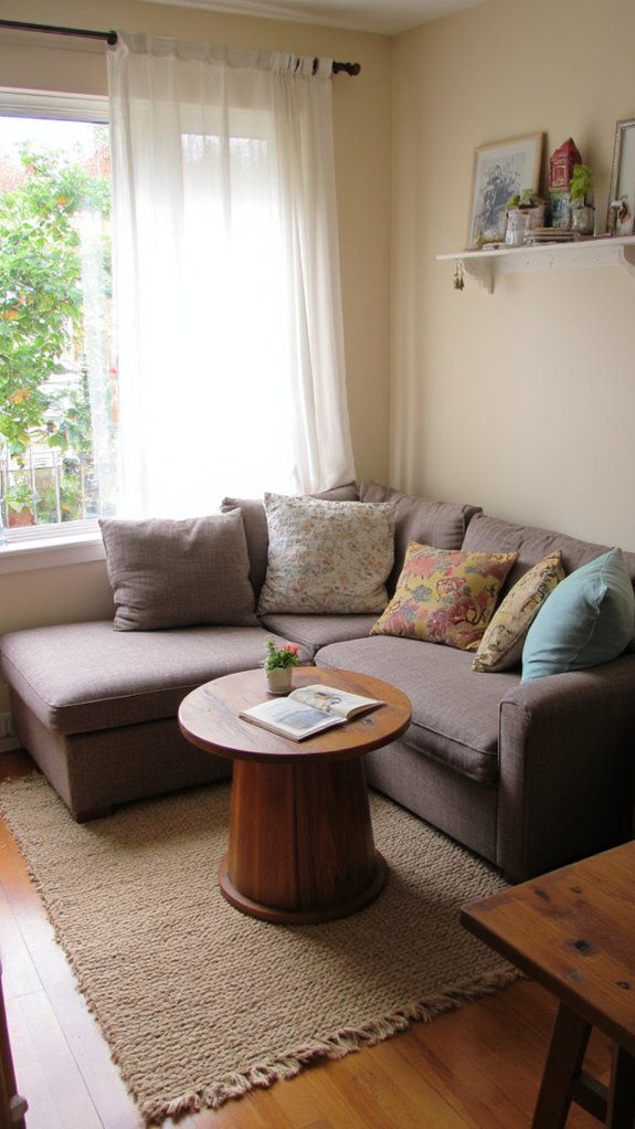 cozy corner sofa setup