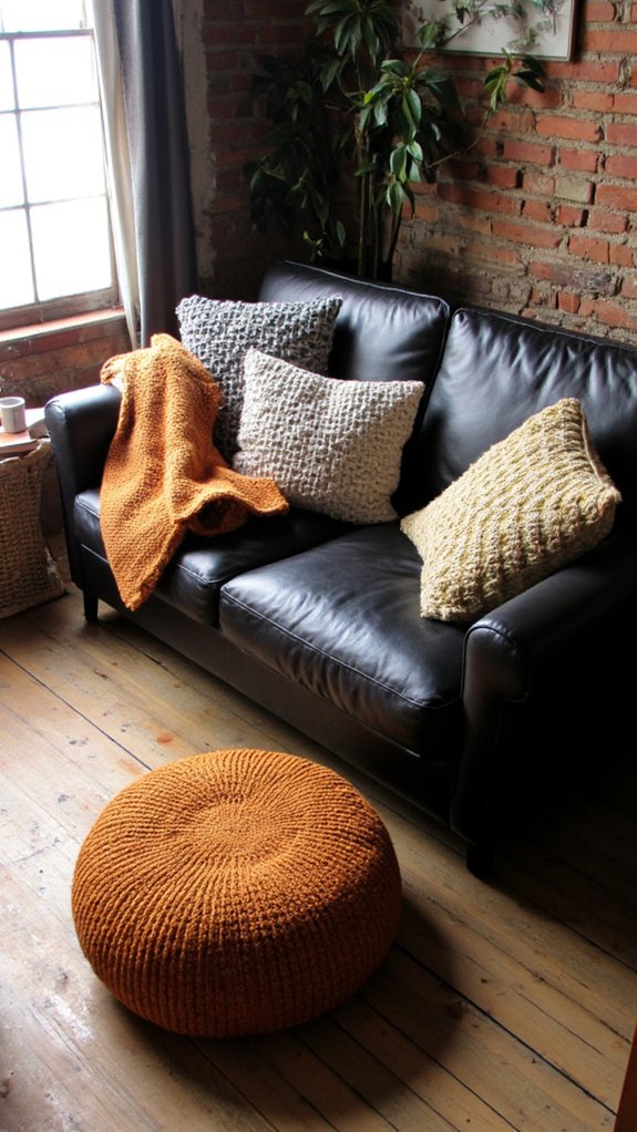 cozy corner with bean bags