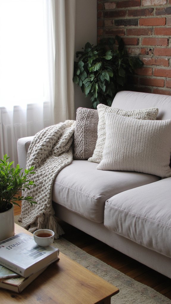 cozy corner with comfort