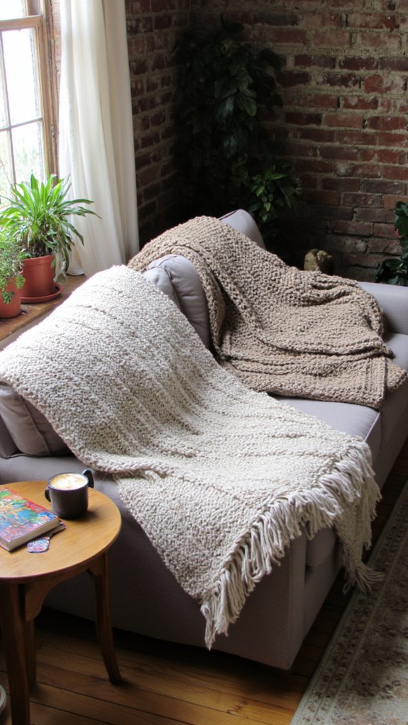 cozy defined lounging spaces