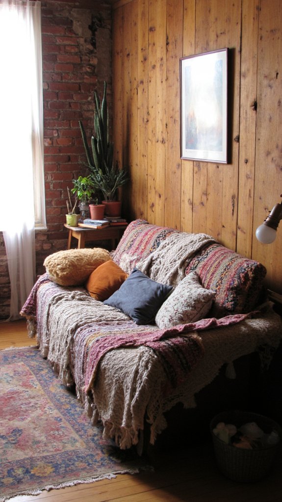 cozy eclectic bohemian sanctuary