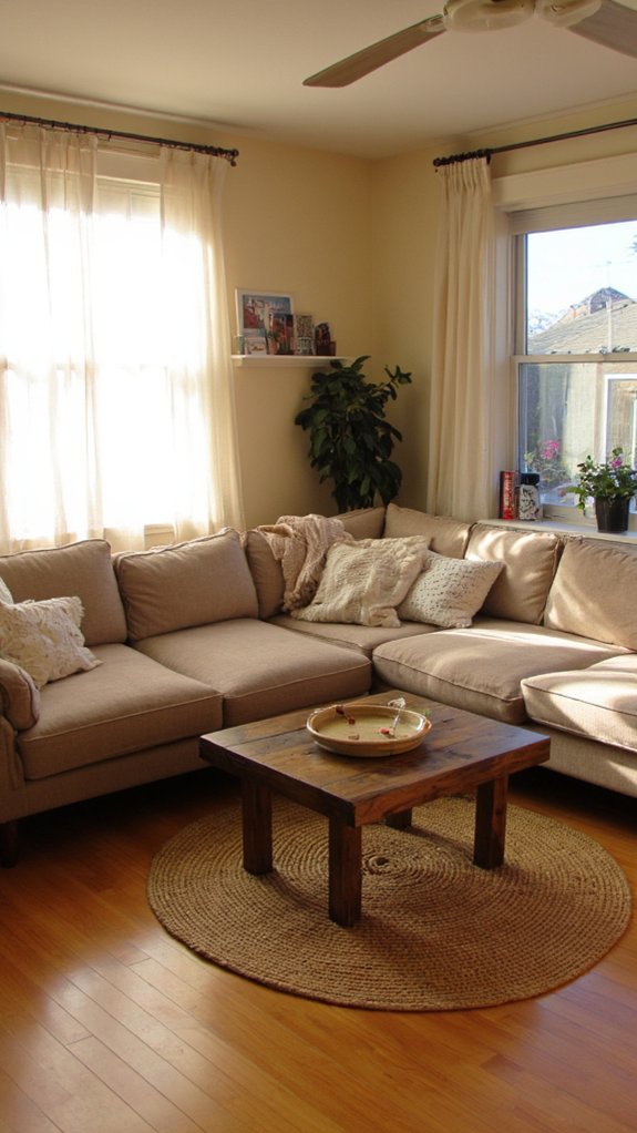 cozy family gathering centerpiece