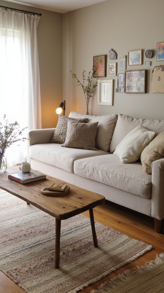 cozy gathering conversation area