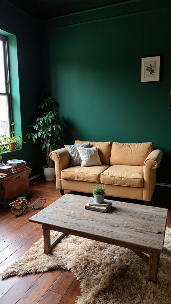 cozy harmony with nature